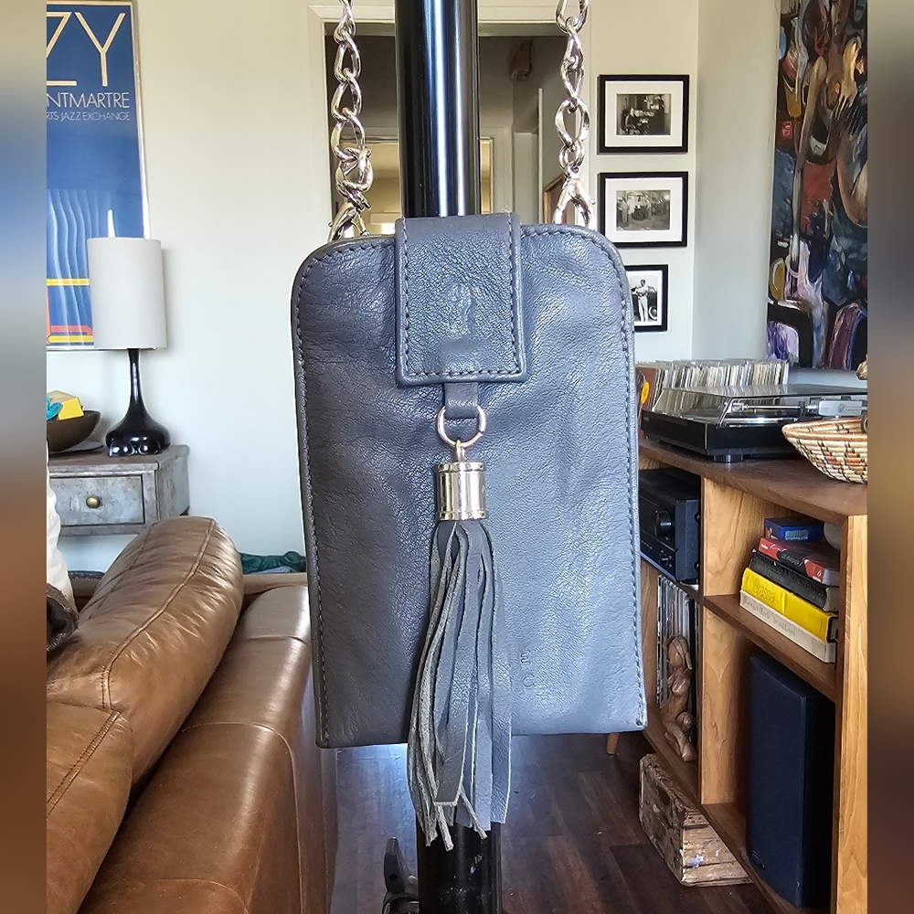 Thalé Blanc Crossbody Mini Phone Purse‎